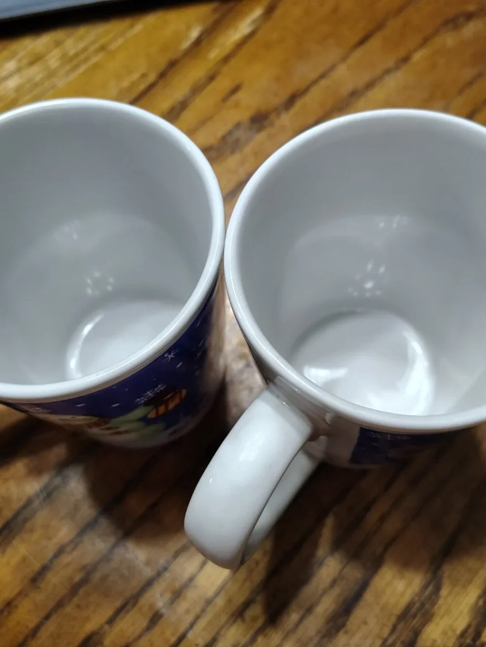 Two Christmas Themed Mugs 